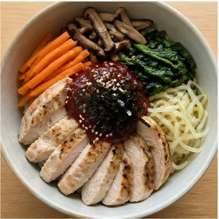 닭가슴살 비빔밥
