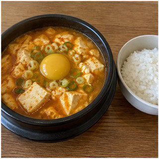 순두부 달걀 아침